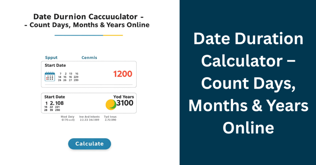 Date Duration Calculator