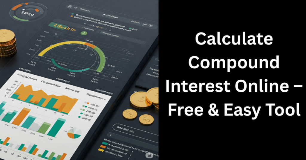 Calculate Compound Interest Online 
