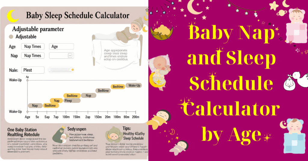  Baby Sleep Schedule Calculator
