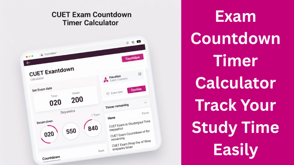 Countdown Calculator

