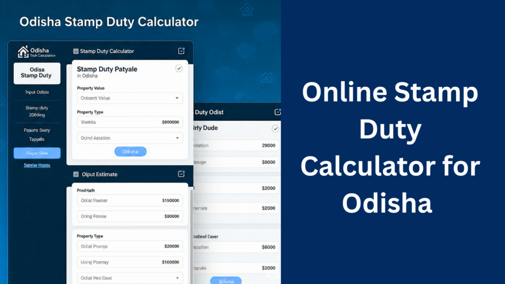 Stamp Duty Calculator for Odisha