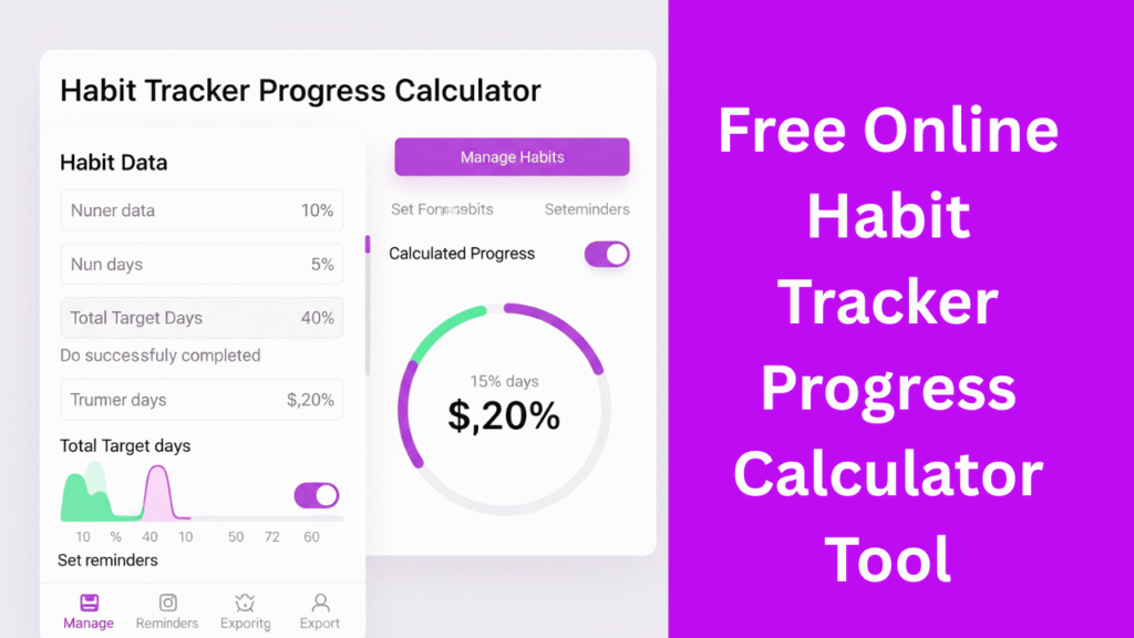 Track Your Habit Progress