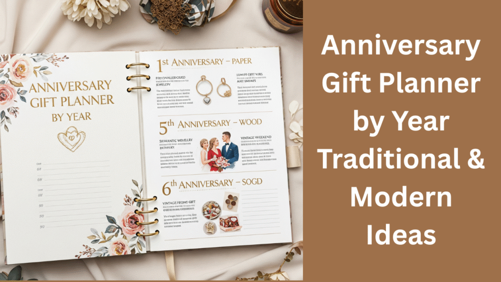 Anniversary Gift Planner 