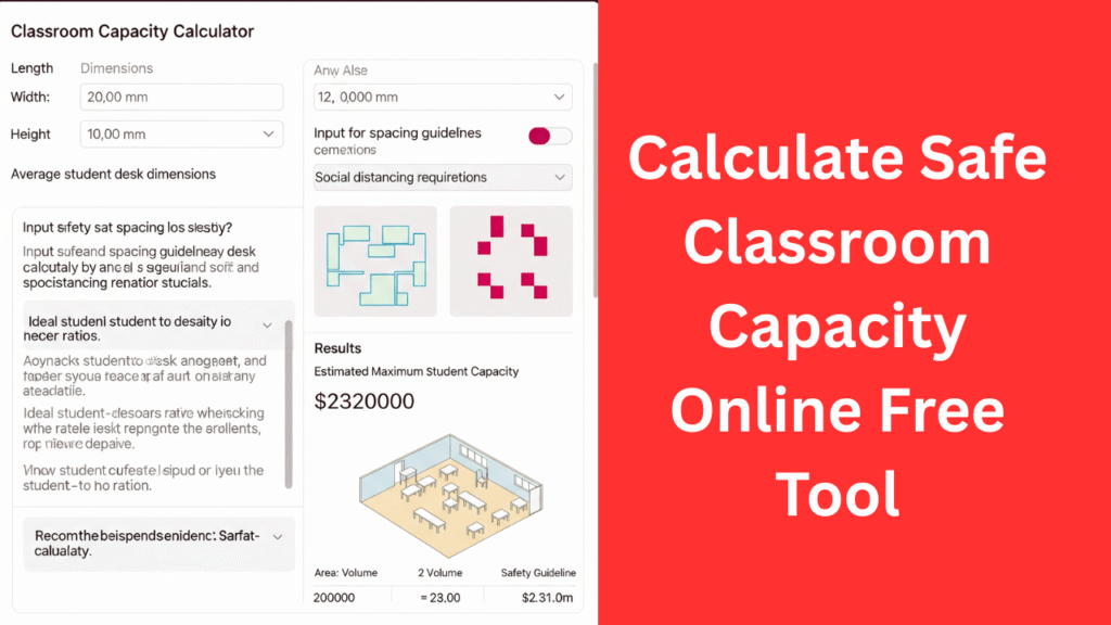 Classroom Capacity Calculator