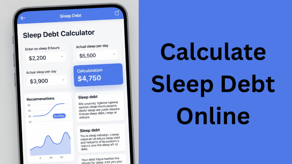 Sleep Debt Calculator