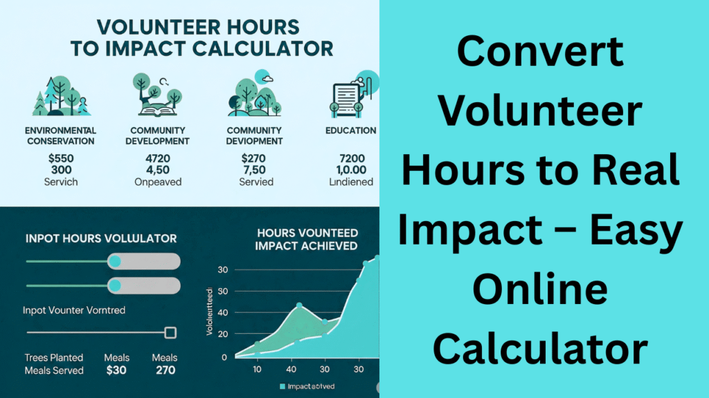 Volunteer Impact Calculator