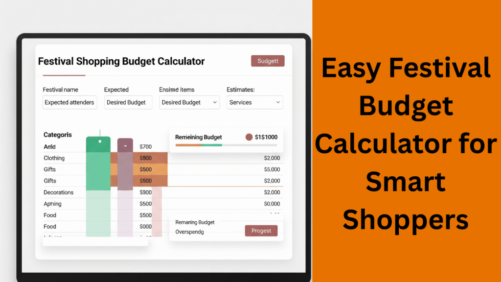 Festival Shopping Budget Calculator