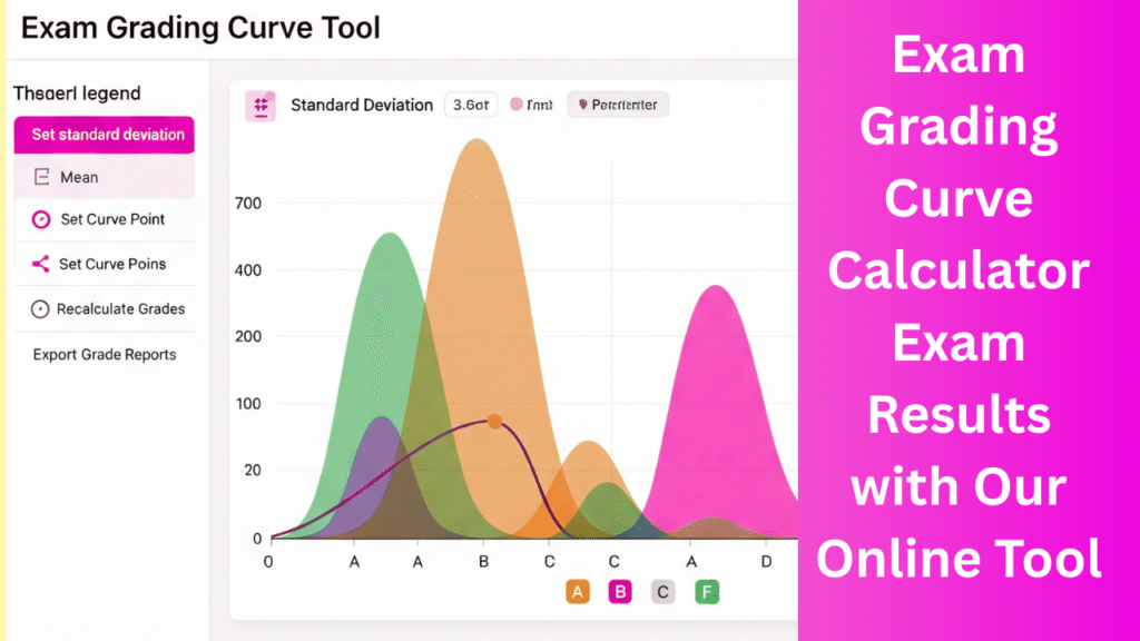 Exam Grading Curve Tool