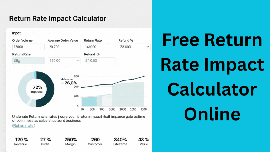 Free Return Rate Impact Calculator Online