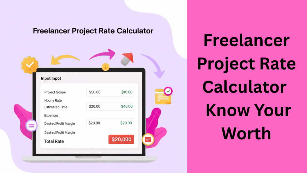 Freelancer Project Rate Calculator