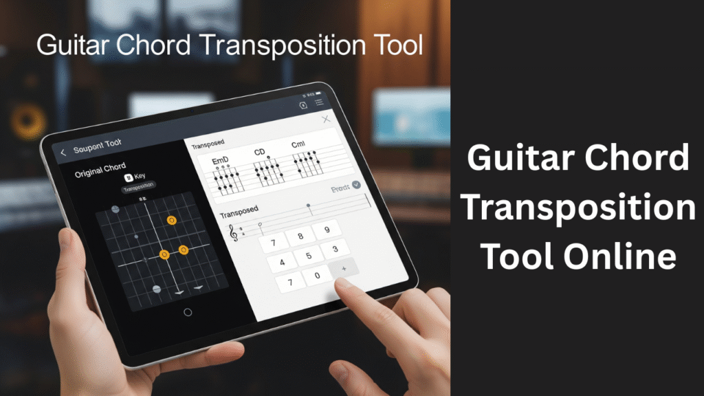 Guitar Chord Transposition Tool