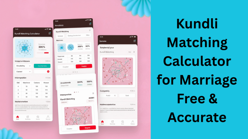 Vedic Kundli Matching Calculator