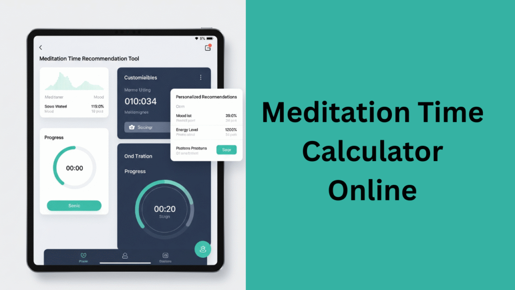Meditation Time Calculator