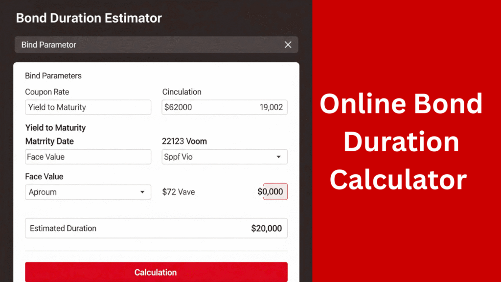 Bond Duration Calculator
