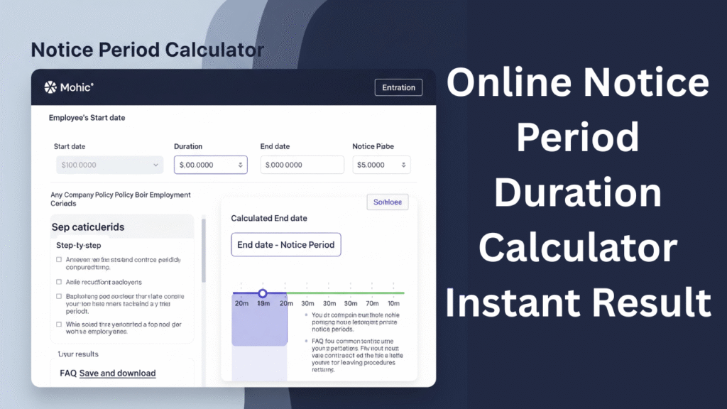 Notice Period Calculator