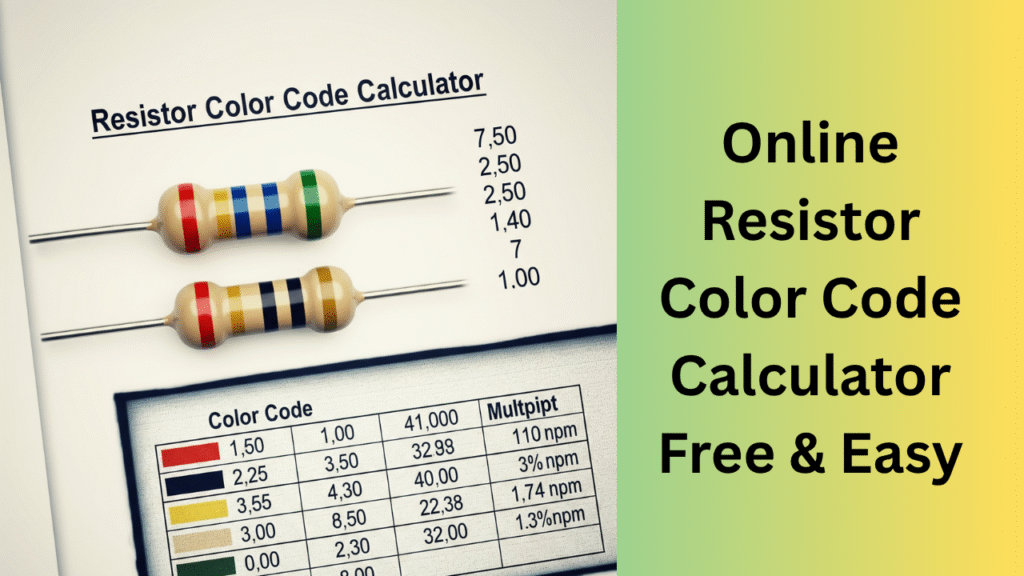 Resistor Color Code Calculator