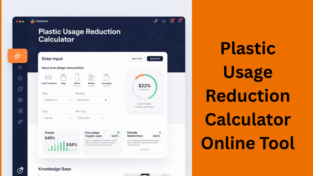 Plastic Reduction Calculator