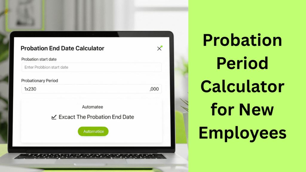 Probation Period Calculator