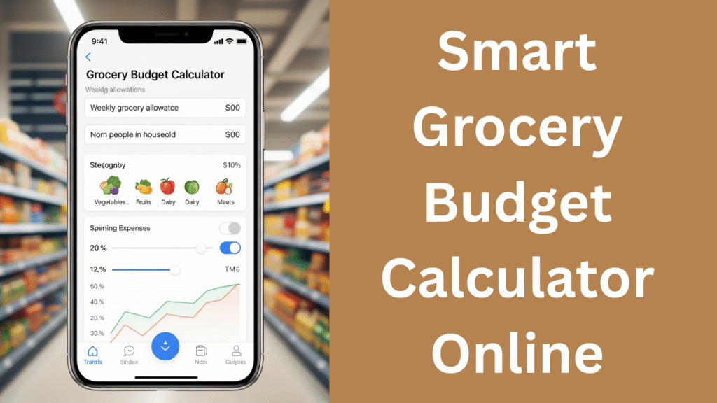 Smart Grocery Budget Calculator Online