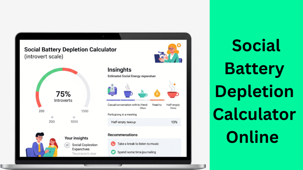 Social Battery Depletion Calculator