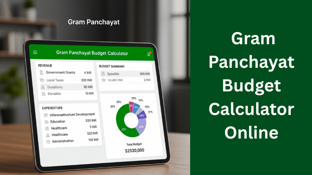 Gram Panchayat Budget Calculator
